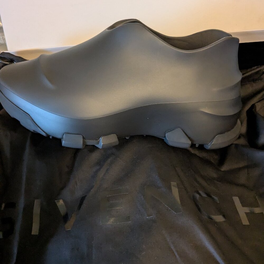 Givenchy Matte Black Slip-On Ankle Bootie